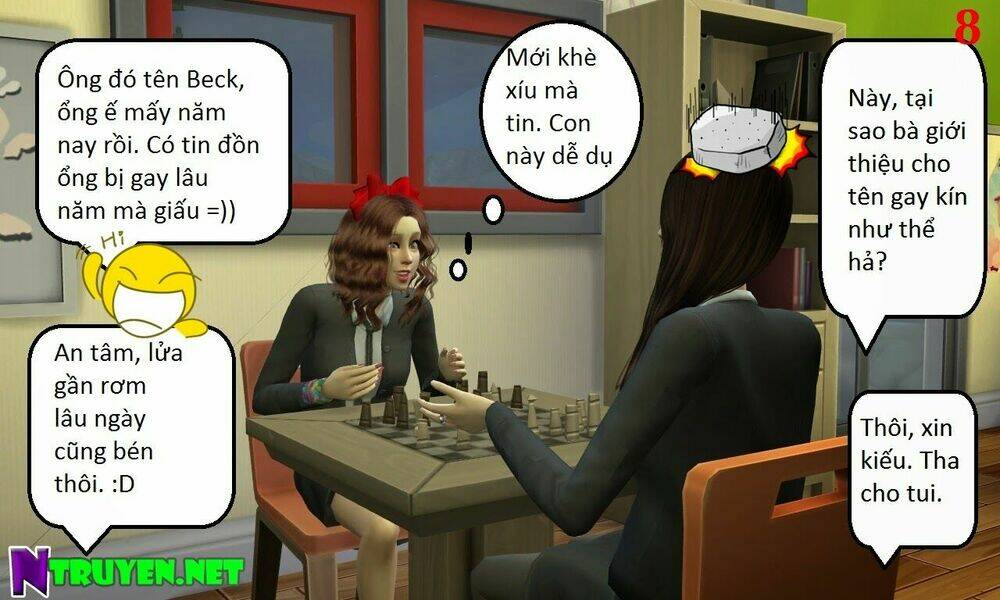 mysterious girl - truyện sims chapter 2 7