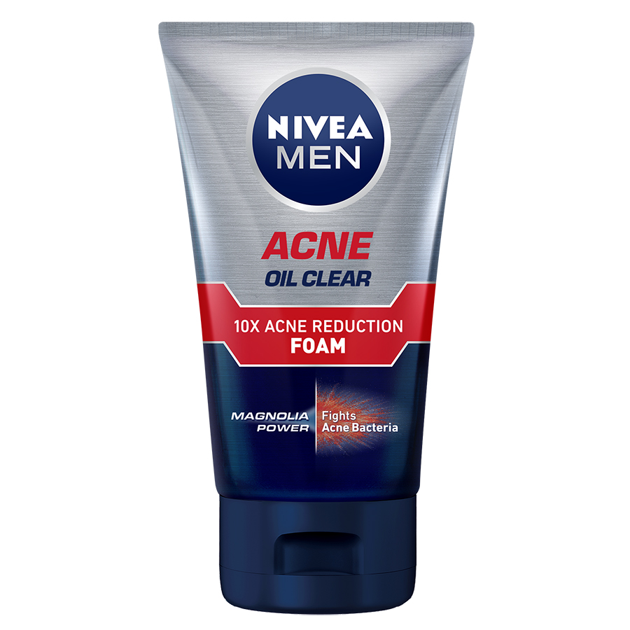 Sữa Rửa Mặt Nam Nivea Ngăn Mụn Tối Ưu 100g - 82378