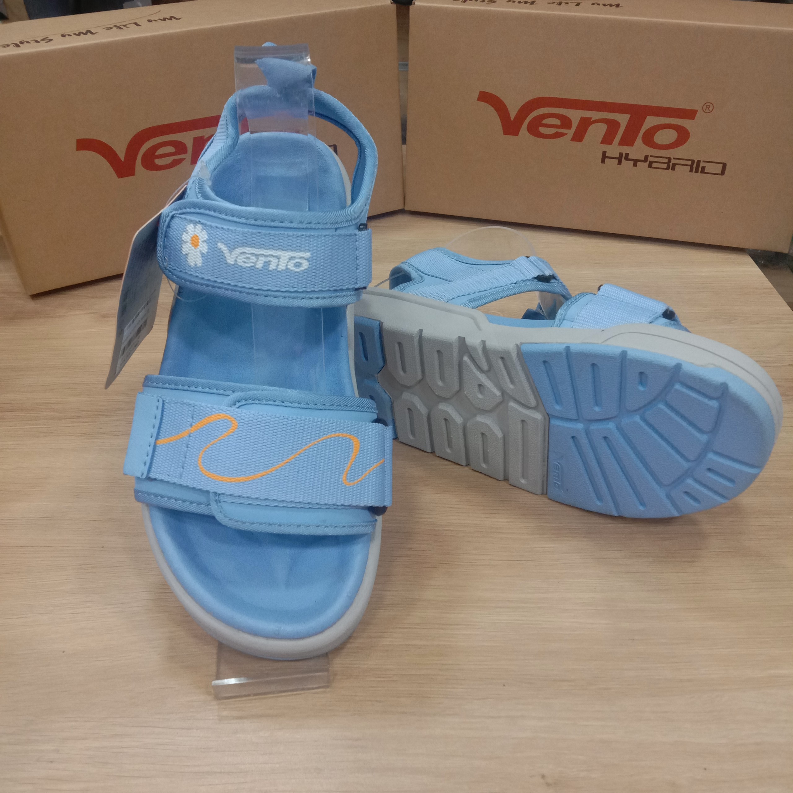 Giày Sandal Vento Quai Ngang Chính Hãng SD10026B