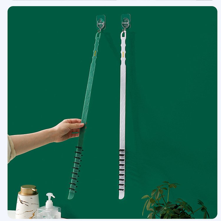Bàn Chải Vệ Sinh Khe Máy Giặt Nhựa Xoay 360 Độ Tay Cầm Dài 60cm