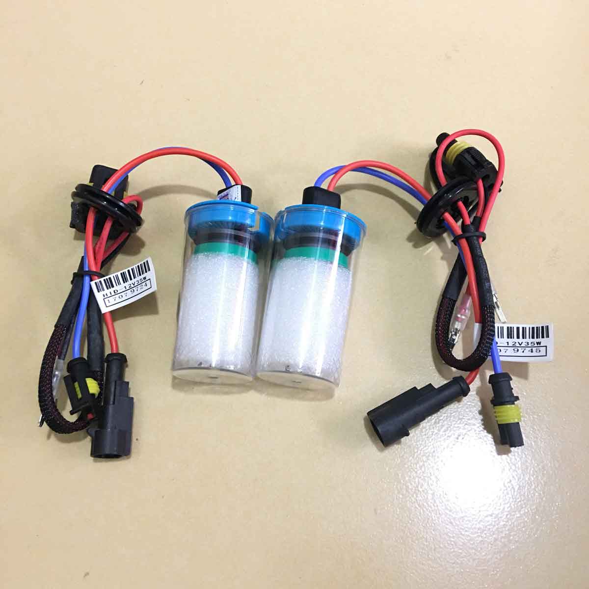Combo 2 Bi Gầm 2 Bóng Xenon H11 4300K 12V Kèm 2 Ballast HID 35W Cho Ô Tô