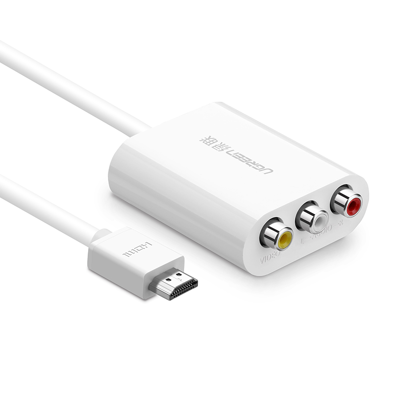 Cáp chuyển đổi HDMI sang AV dài 1m UGREEN 30452 - Hàng chính hãng