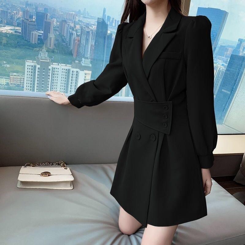 Váy blazer nữ thiết kế phong cách hàn quốc mẫu mới đẹp mã Rb01