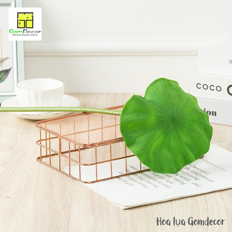 Hoa sen giả hoa sen lụa đẹp siêu cao cấp đẹp tự nhiên như thật bông sen giả - Hoa sen hồng đỏ to