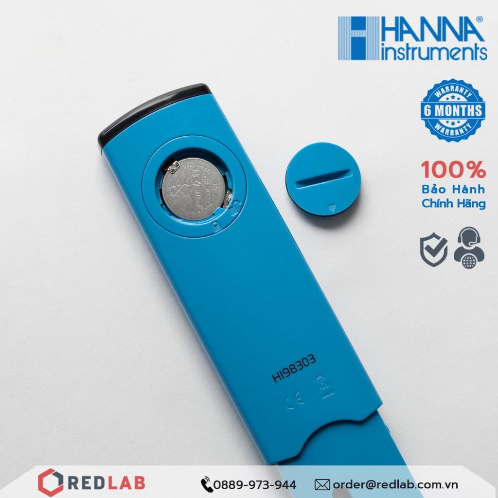 Bút đo độ dẫn/nhiệt độ thang thấp Hanna HI98303