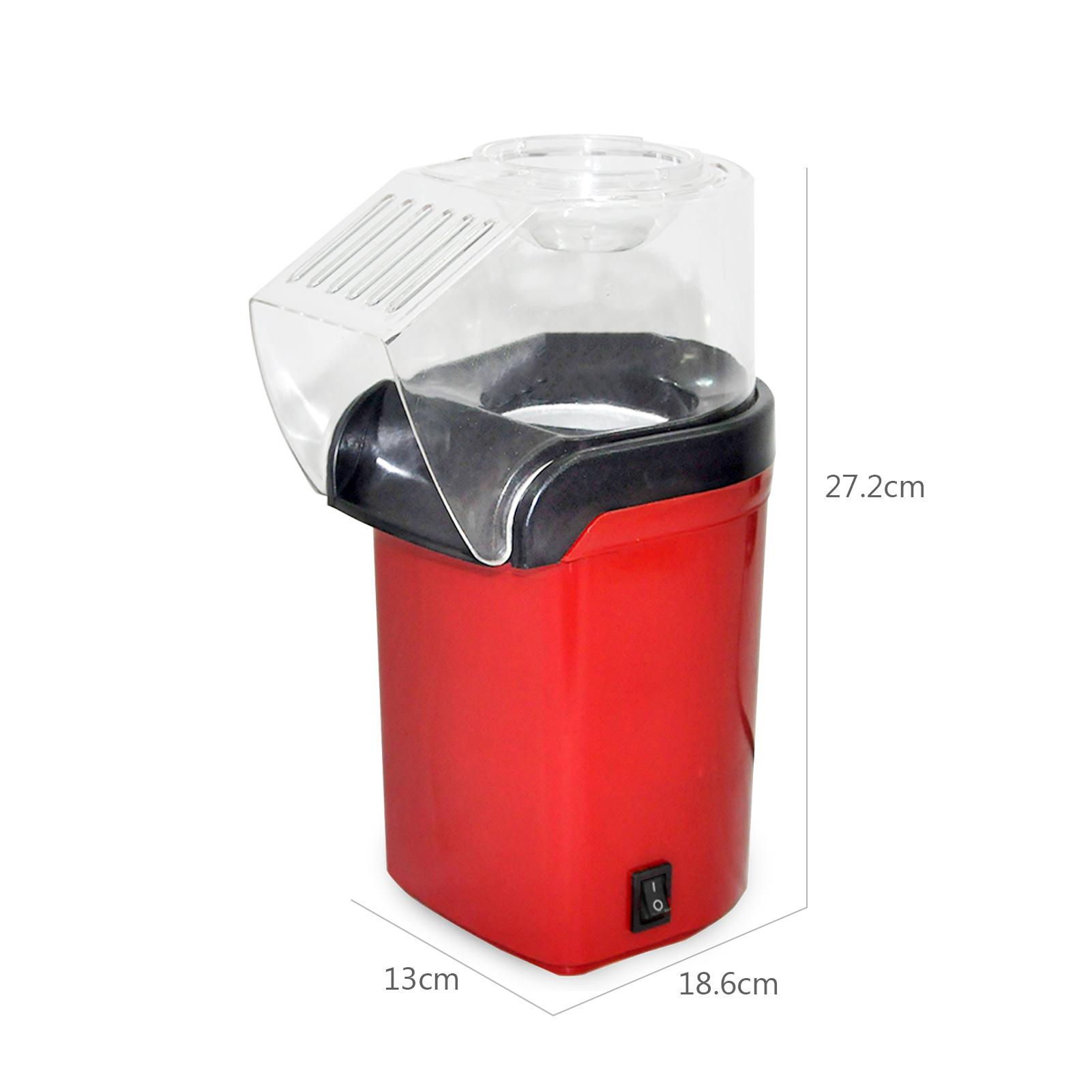 Máy làm bắp rang bơ 1200W Máy làm bắp rang bằng điện Không cần dầu cho Gia đình