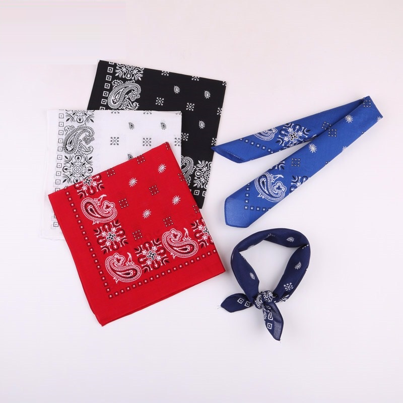 Khăn bandana cotton hiphop nam nữ size 55*55cm