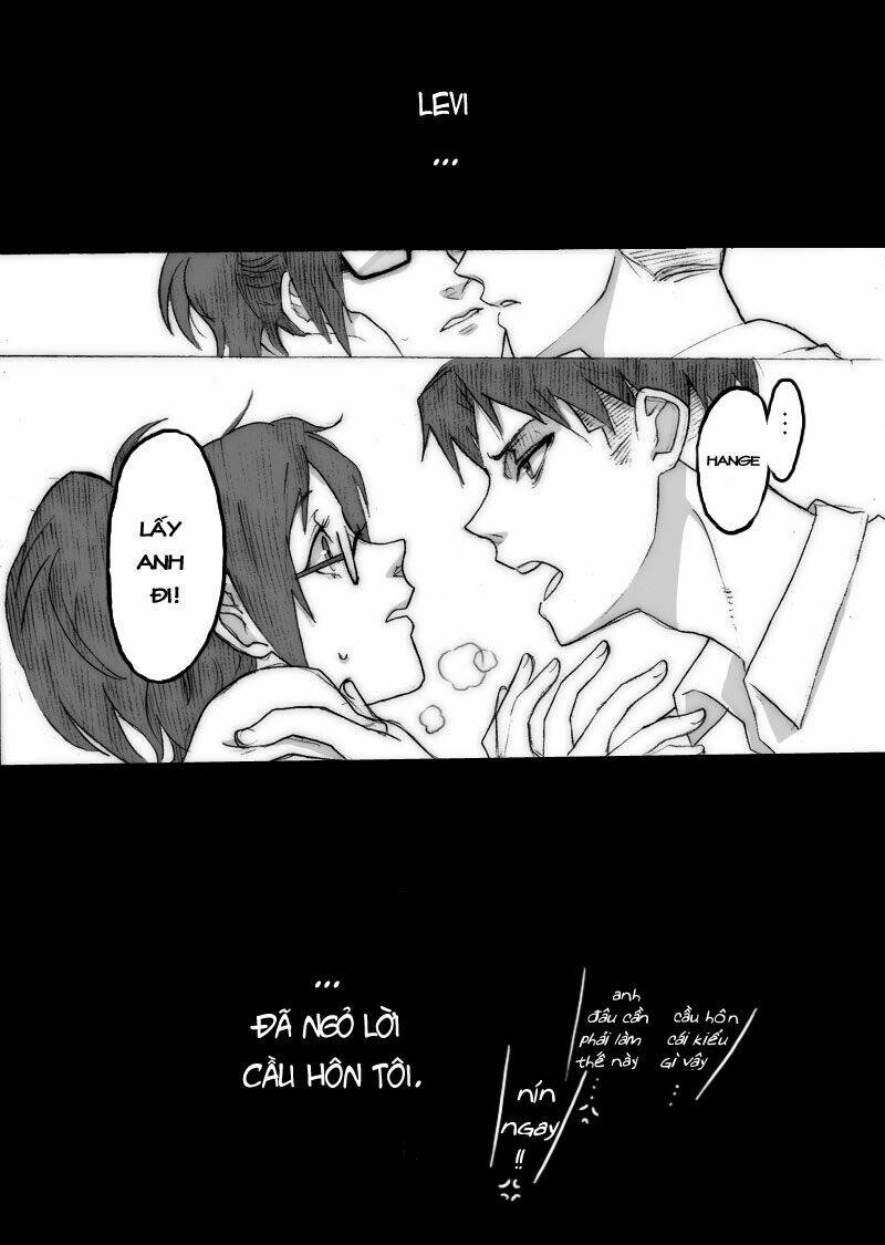 tấn công người khổng lồ - doujinshi levihan chapter 19 4