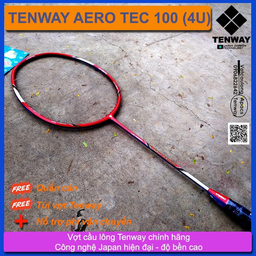 Vợt cầu lông Tenway Aero Tec 100 | Vợt nặng đầu chuyên thông, thân dẻo phù hợp đánh phong trào