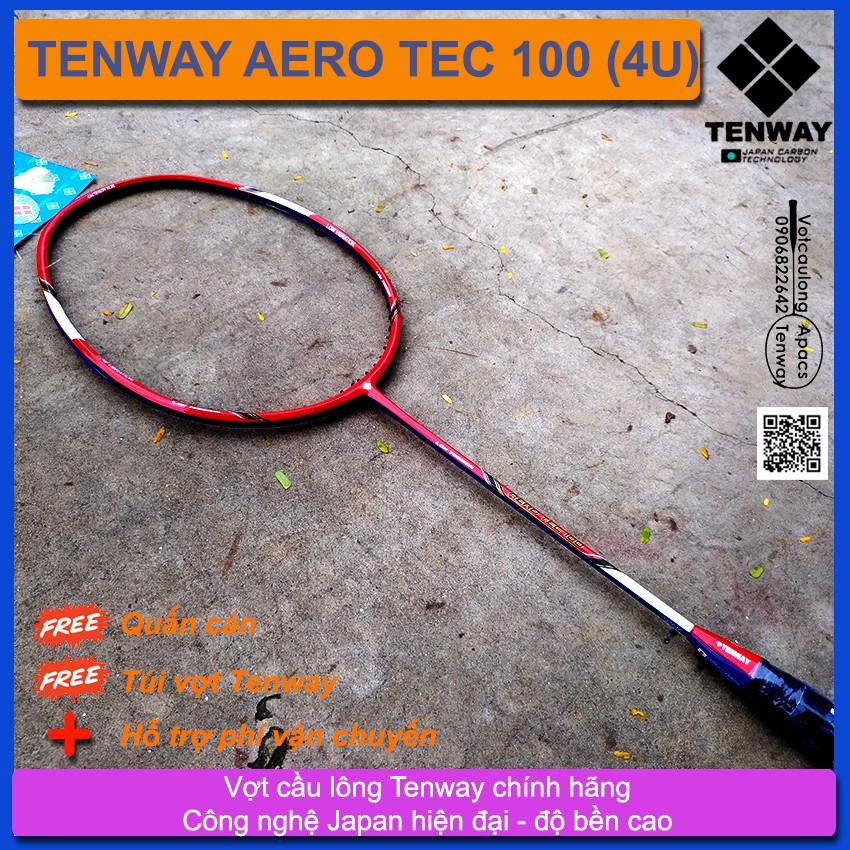 Vợt cầu lông Tenway Aero Tec 100 (4U) | Vợt nặng đầu chuyên thông, thân dẻo phù hợp đánh phong trào