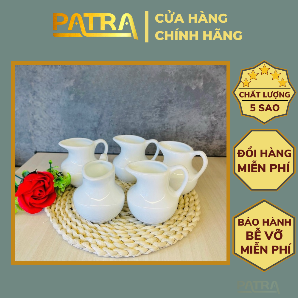 Bình rót sữa đặc, siro, mật ong dung tích 60ml - chuyên dụng cho quán cafe