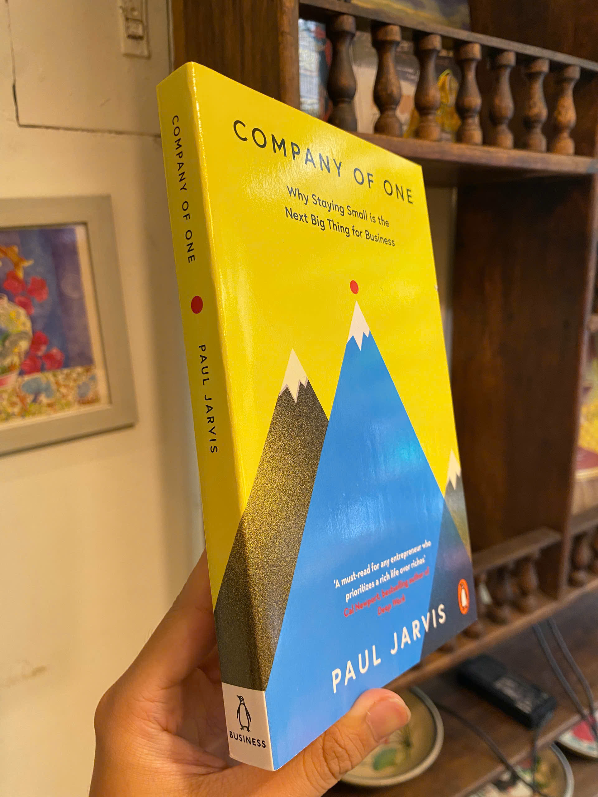 Sách - Company of One by Paul Jarvis - Kinh tế, Kinh doanh tiếng Anh/ Business book in English