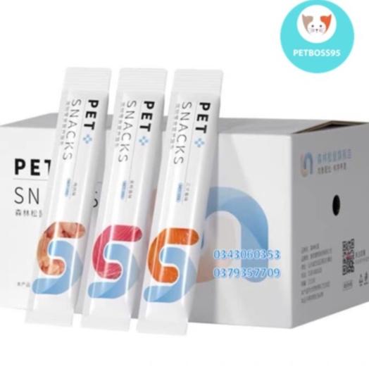 Súp thưởng PETSNACK cho mèo, thơm ngon tiện tợi