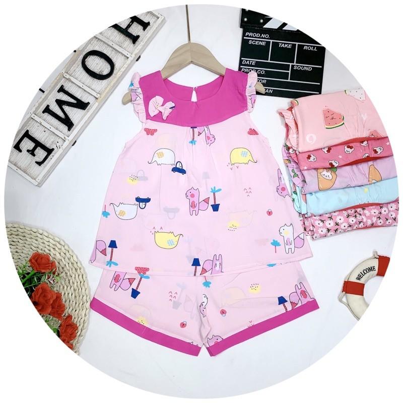Bộ lanh lụa bé gái bb angel sz đại 20-38kg