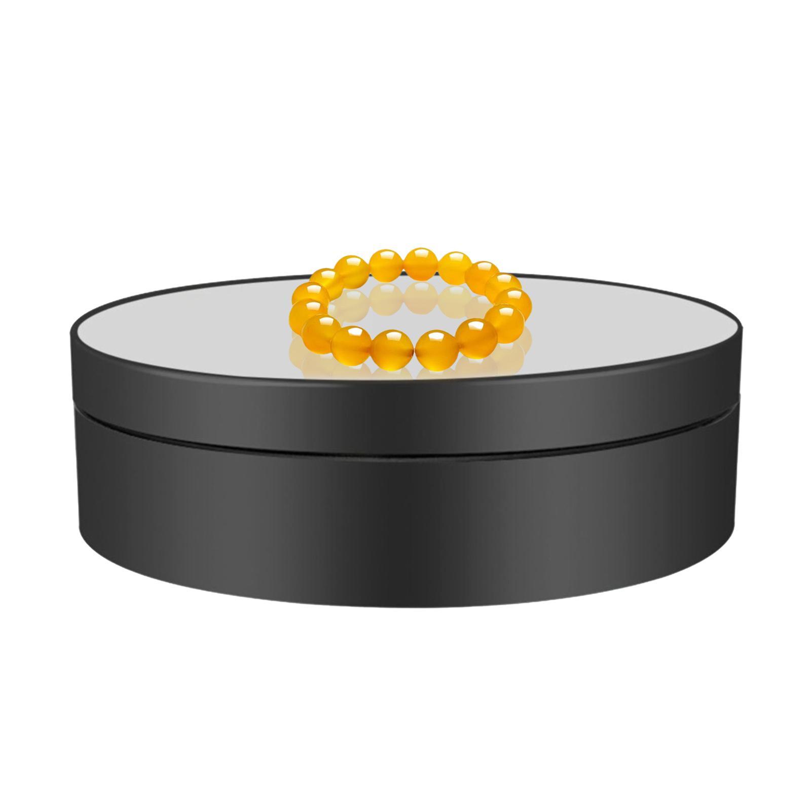 2Pcs Electric 360 Degree Rotating Display Stand for Shop Display Turntable