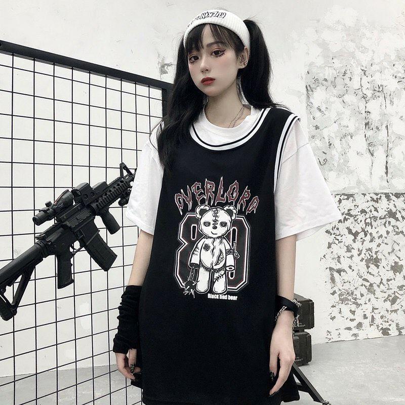 Áo Phối Ráp Tay Uinsex Cool Nhầu_ Áo Tay Lở From Rộng Chất Cotton Xịn