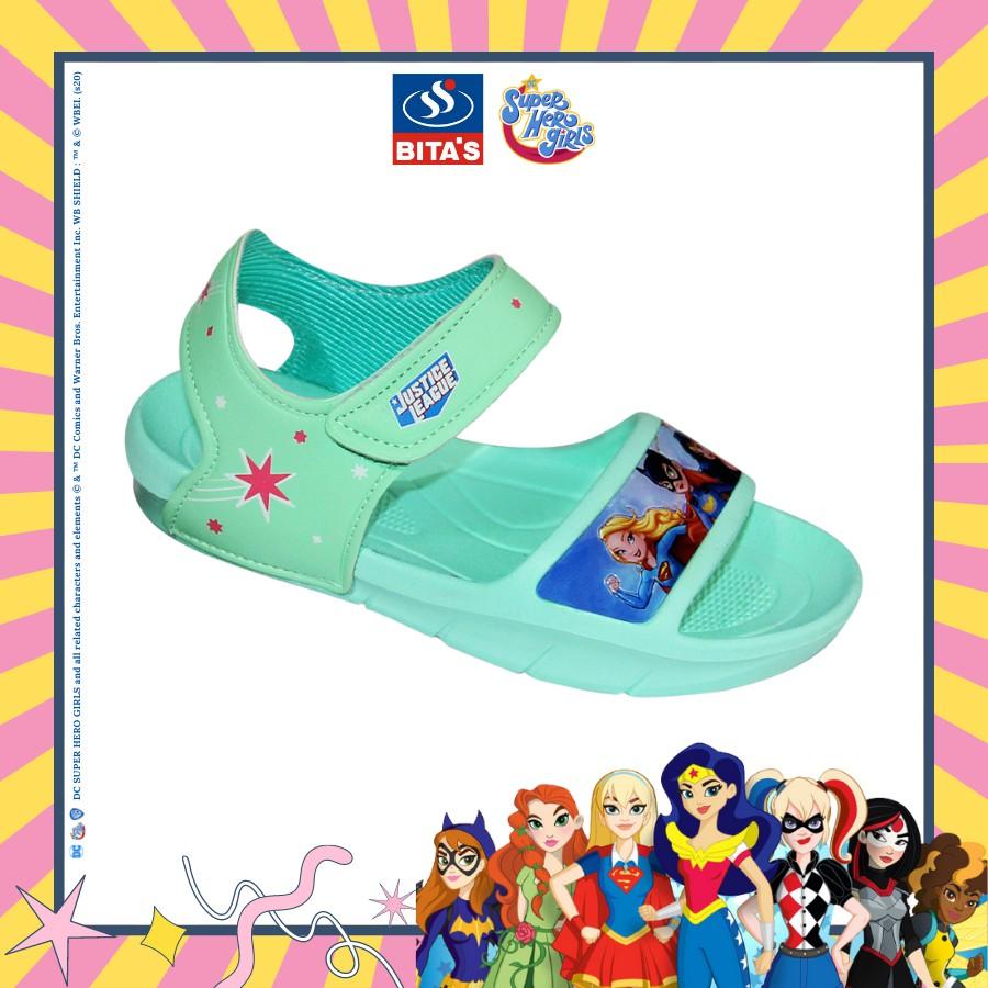 Sandal bé gái Bita's SHEROG.01 (Đỏ + Hồng + Xanh ngọc)