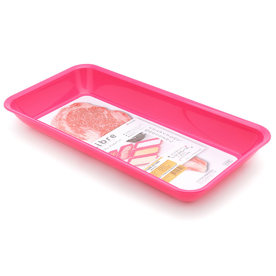Dụng cụ chứa đựng thực phẩm nấu bếp chịu nhiệt độ cao (màu hồng) - Japan