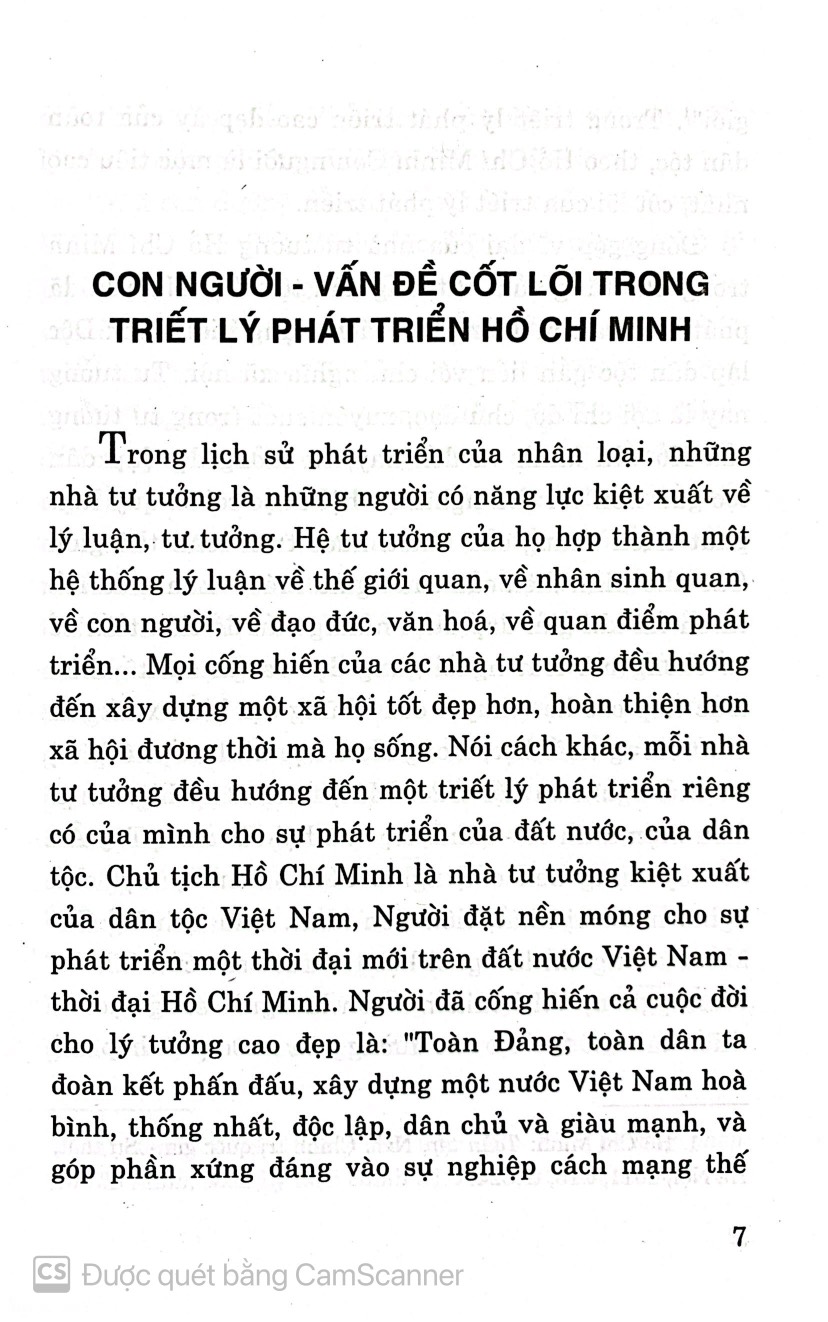 Xây dựng con người Việt Nam theo di chúc của chủ tịch Hồ Chí Minh