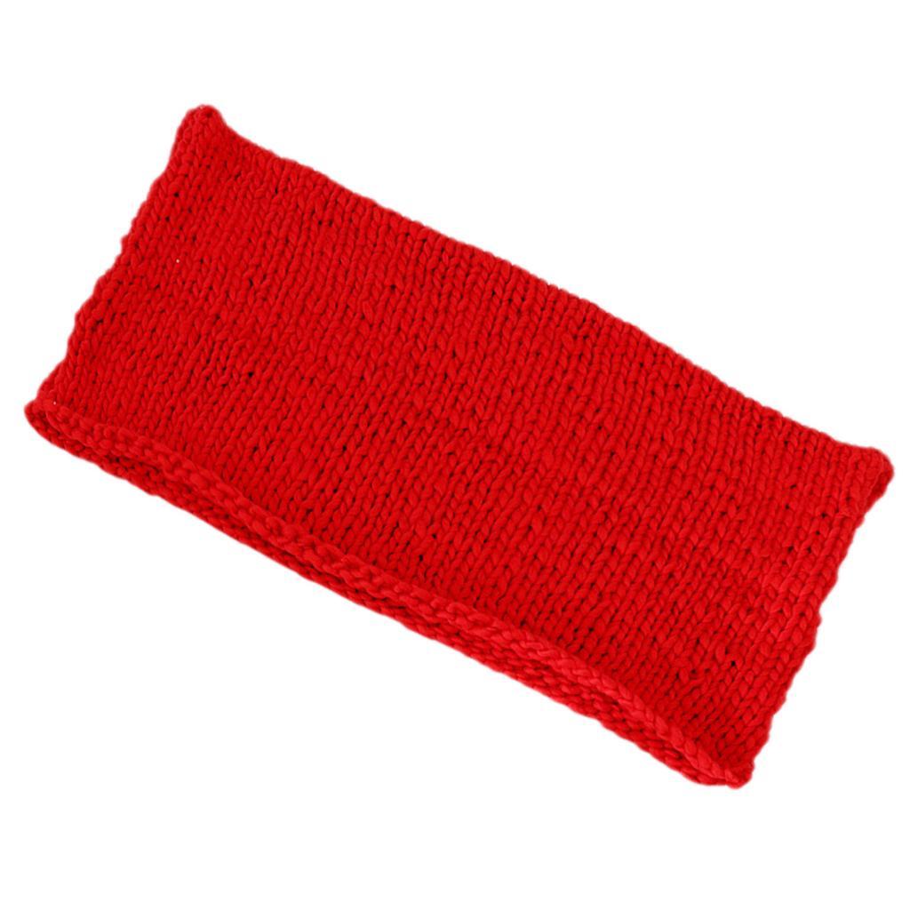 New Handmade Chunky Knitted Blanket Wool Thick Decor 120*150
