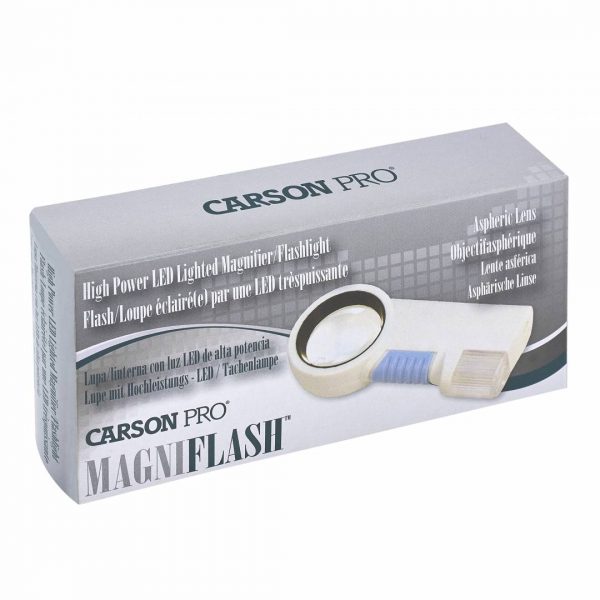 Kính lúp cầm tay có đèn Carson MagniFlash CP-16 (5x) - Hàng chính hãng