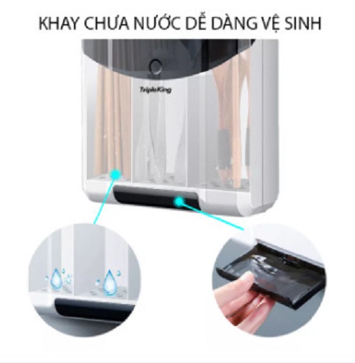 Máy sấy đũa thìa và khử khuẩn bằng tia UV chống ẩm mốc, ống đựng đũa treo tường có nắp chống bụi thiết kế hiện đại sang trọng, phù hợp với mọi không gian bếp HÀNG LOẠI 1