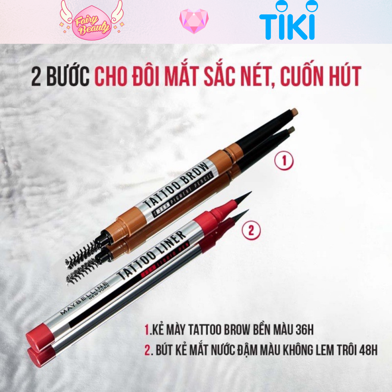 [MAYBELLINE NEW YORK] Bút Kẻ Mắt Nước Đậm Màu 48h Không Lem Trôi Hoàn Hảo Tattoo Liner 48h Liquid Pen 1g