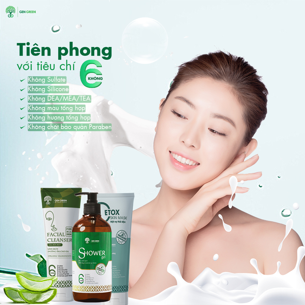 Bộ Chăm Sóc Da Hữu Cơ Gengreen Dành Cho Da Thường SKIN CARE