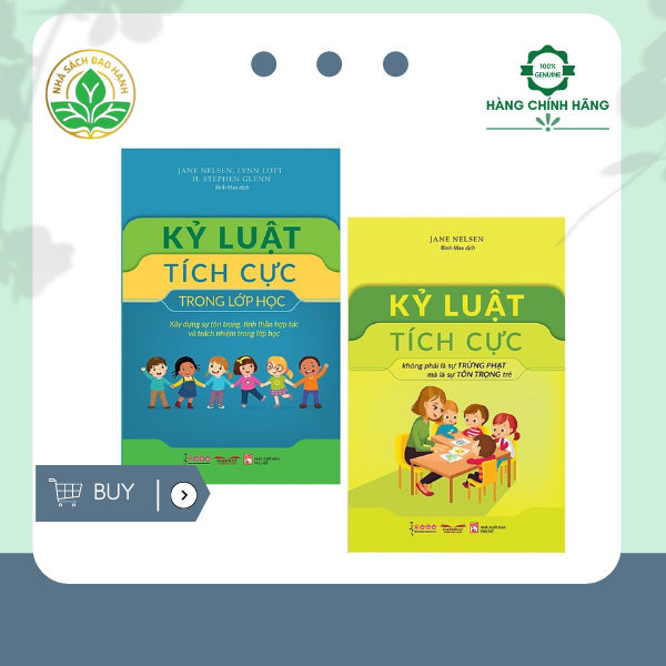 Combo 2 cuốn: Kỷ luật tích cực