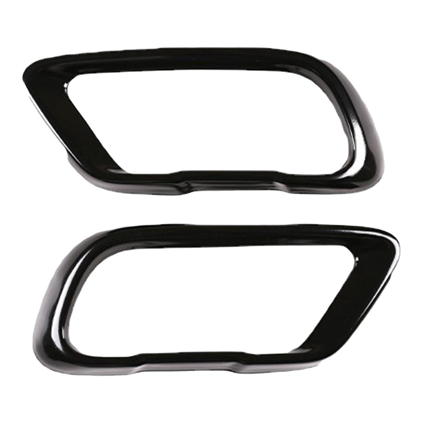 Exhaust Covers Stickers Auto Accessories Tail Throat Decorative Frame for BMW