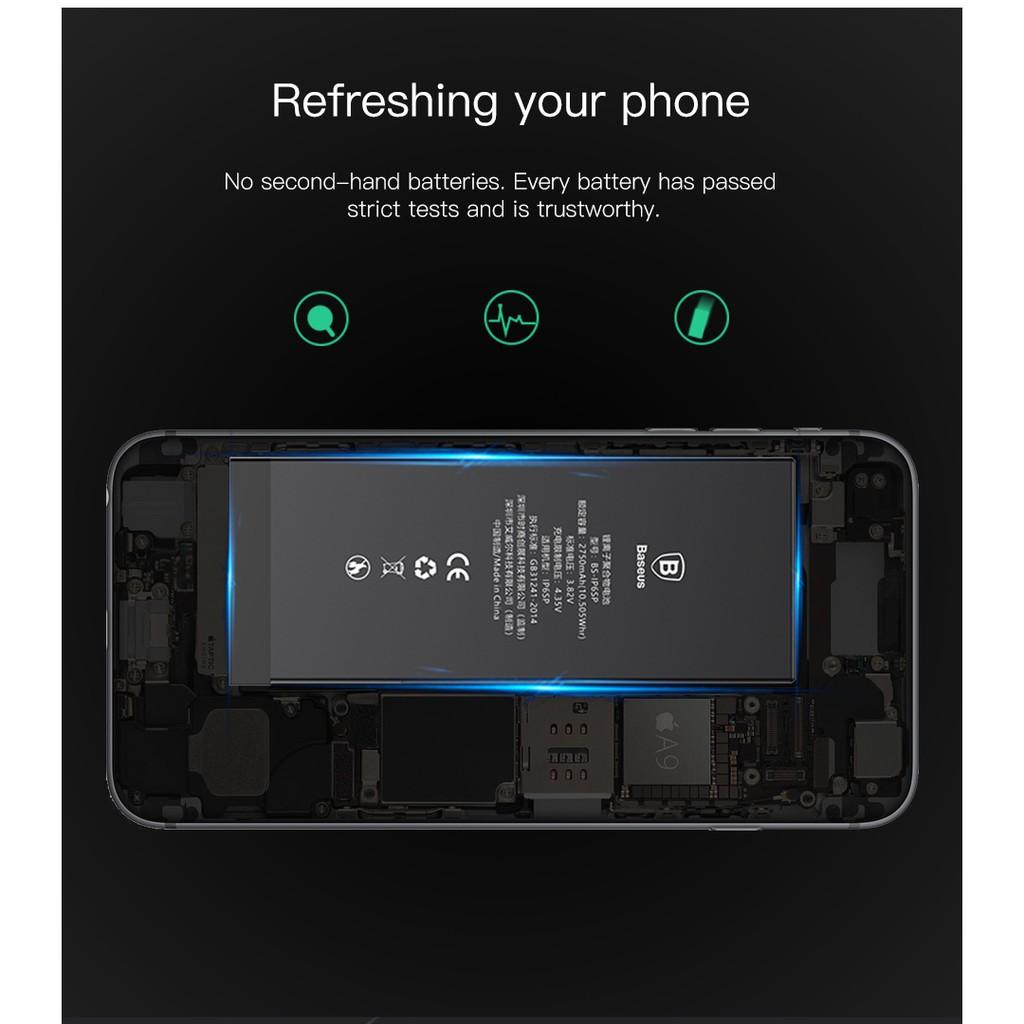Pin các dòng ip 6 dung lượng tiêu chuẩn kỹ thuật của Apple hãng Baseus - Hàng CHính Hãng