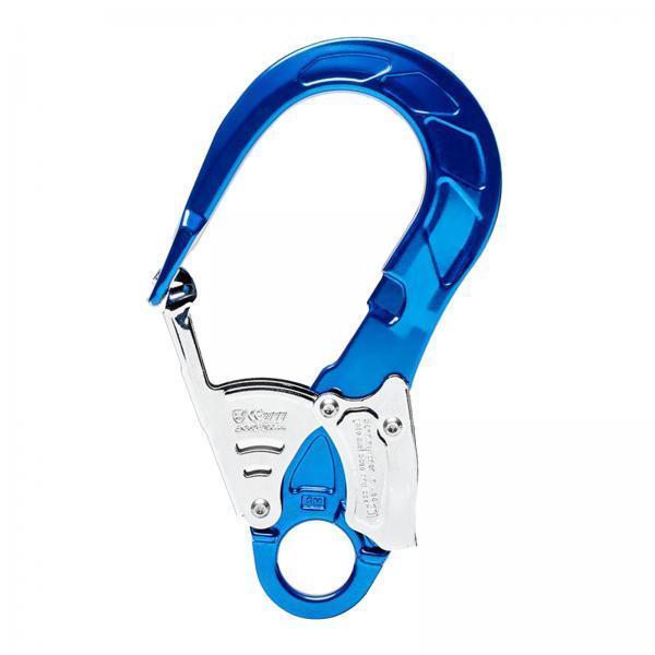 2X 23KN   Locking Climbing Carabiner  Hook Fall Arrest