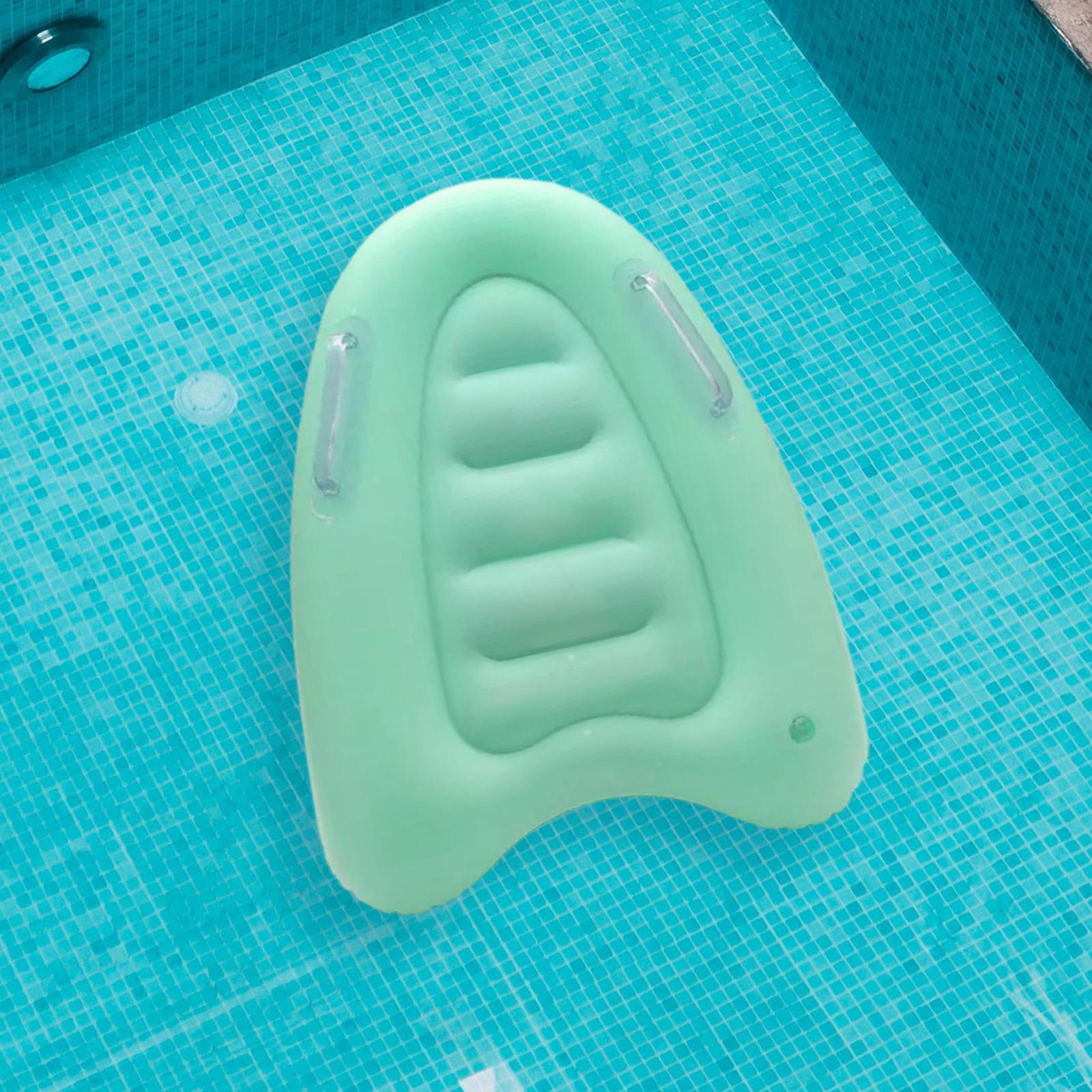 Surf Body Board Portable Float with Handles Inflatable Surfboard