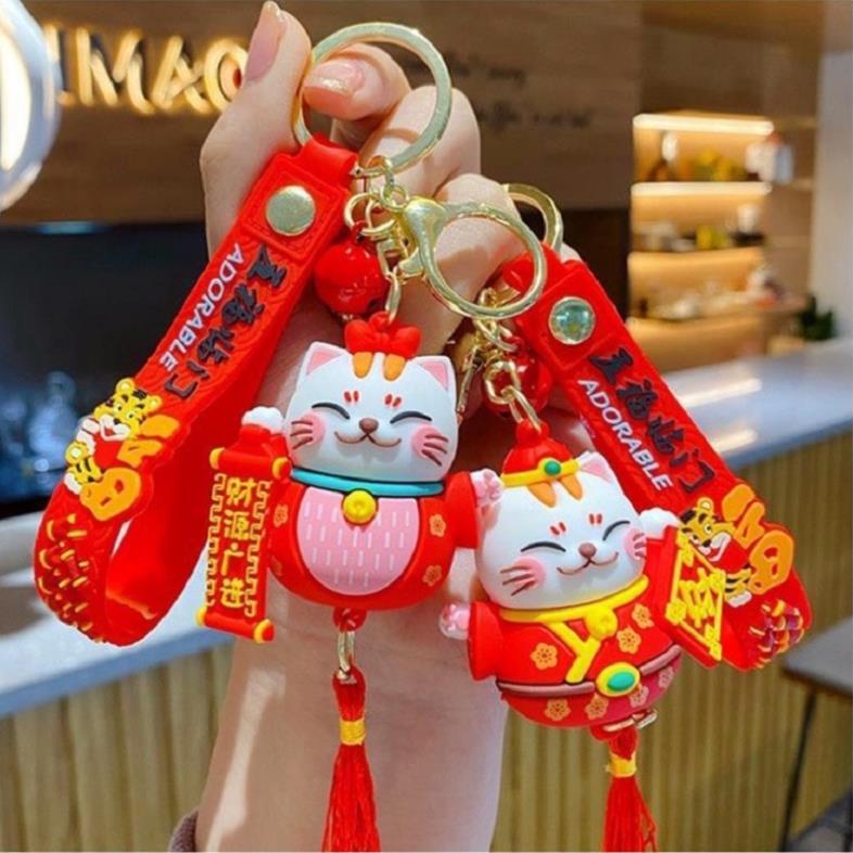 Móc Khóa Mèo Thần Tài May Mắn - Càng Đặc Biệt Hơn Cho Năm Quý Mão 2023