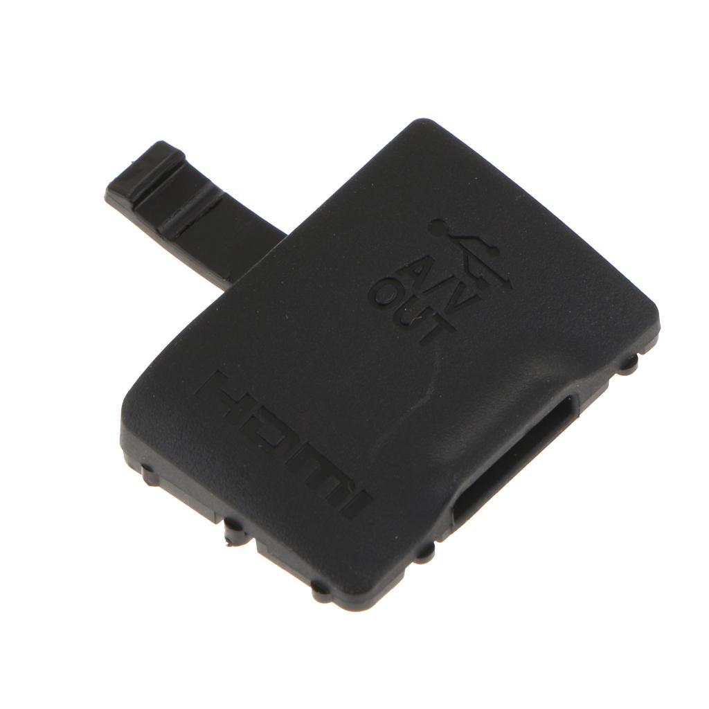USB A/ Rubber Door Cover Lid Cap Repair Part For D3300 DSLRs