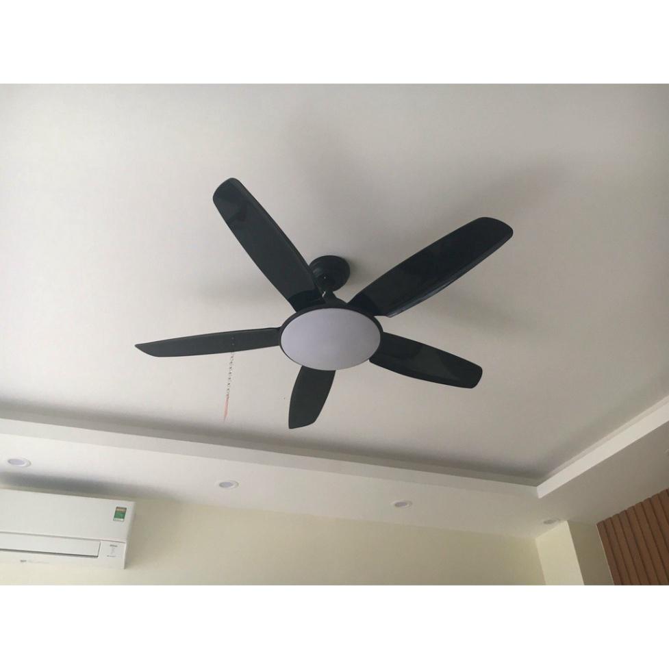 Quạt Trần Đèn Simple Lõi Đồng 6 tiêu chuẩn Gió, Có chỉ huy Từ Xa, 2D Hút Ẩm, 3 cách thức năng lượng