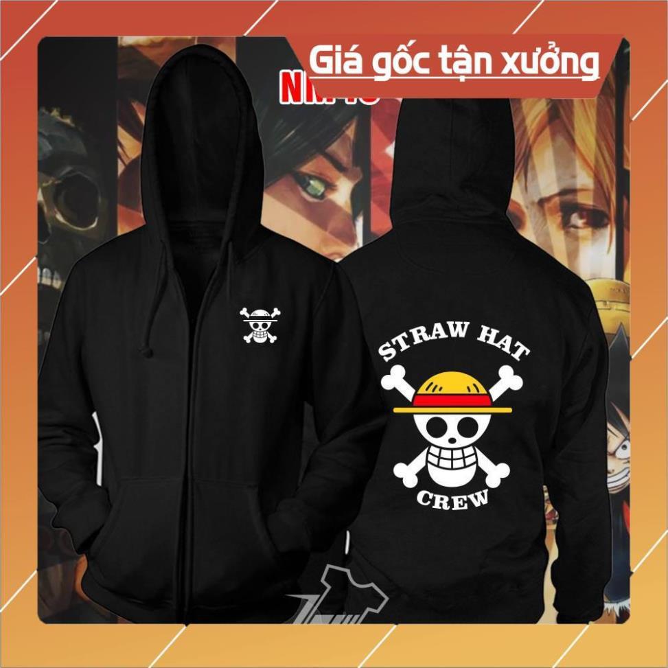 Áo khoác One Piece Mũ Rơm