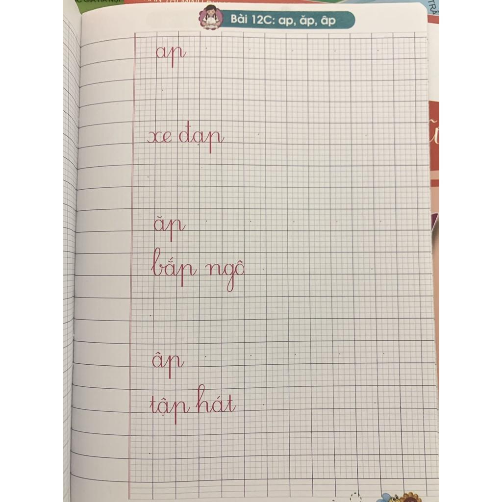 Vở Ô Ly có mẫu chữ lớp 1 Phát triển -
