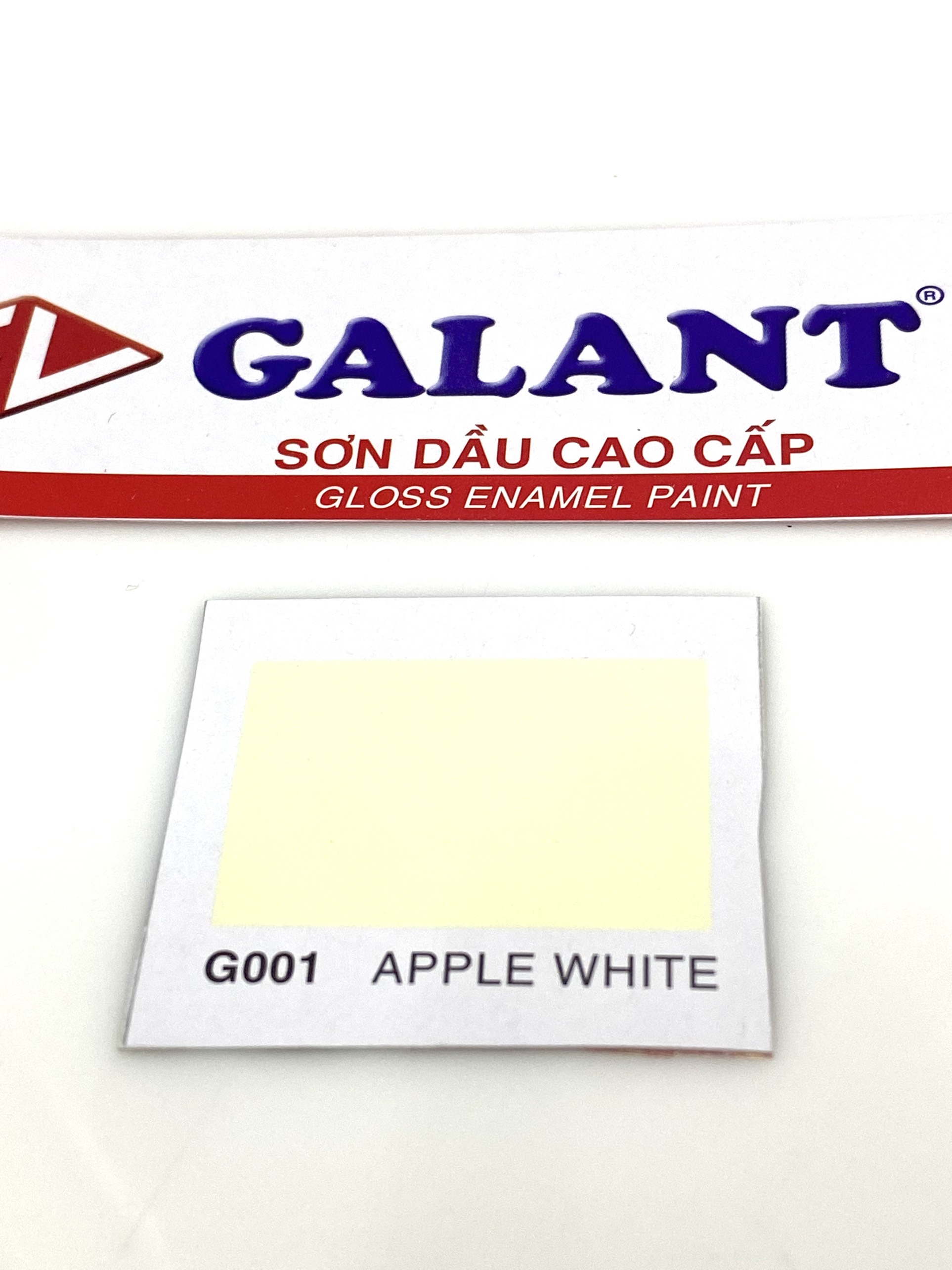 Sơn dầu Galant màu Apple White G001_ 0.8L