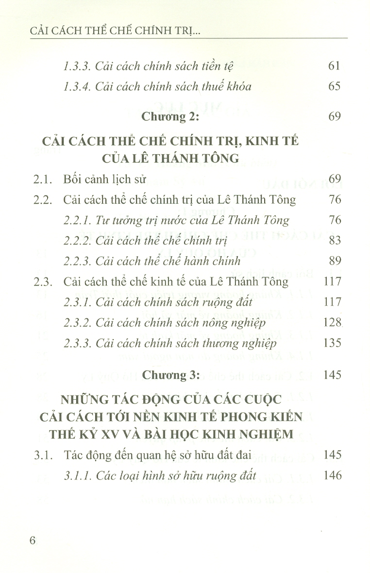 Cải Cách Thể Chế Chính Trị, Kinh Tế Của Hồ Quý Ly Và Lê Thánh Tông (Sách chuyên khảo)