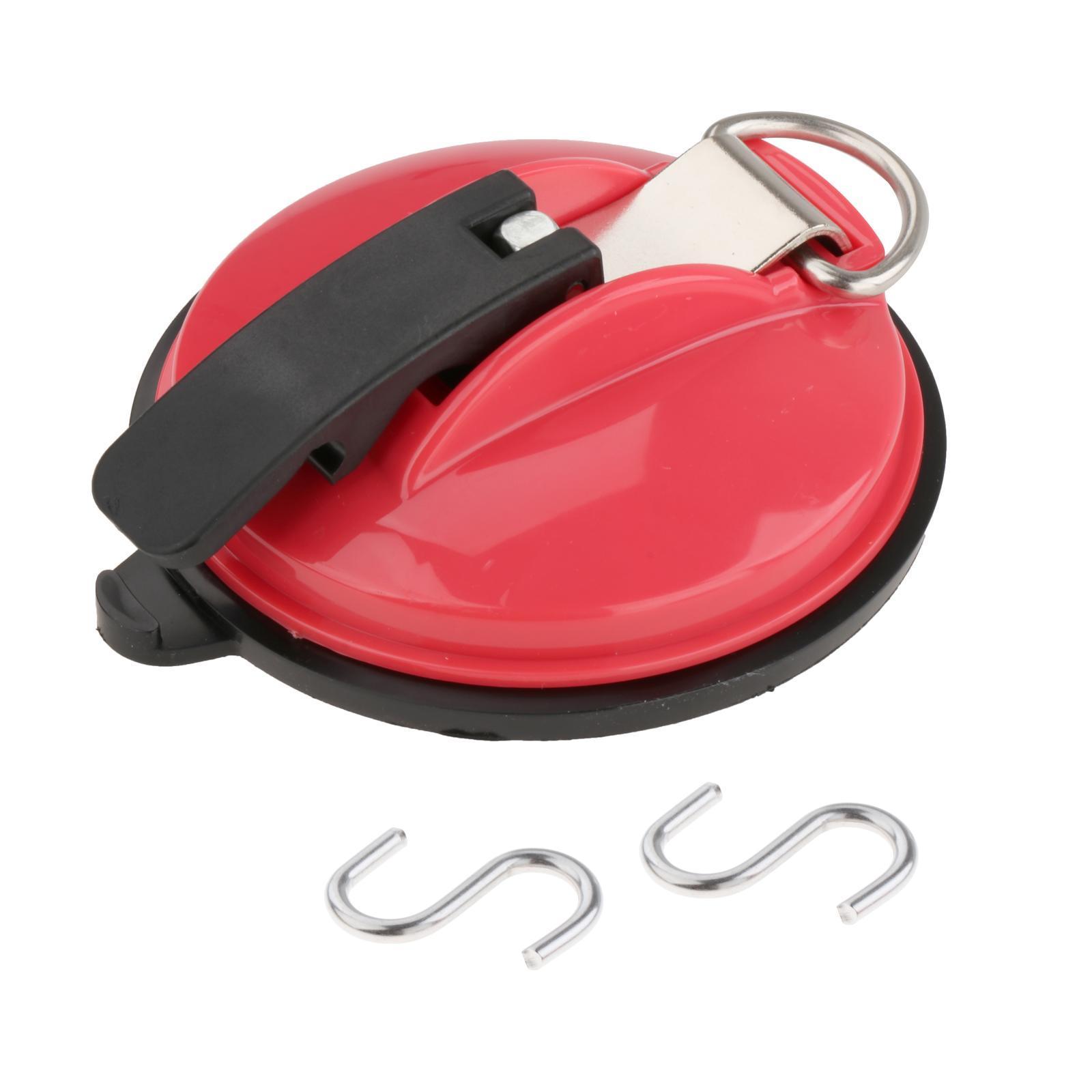 Car Suction Cup Anchor with Securing S Hook Cup for Car Awning Boat