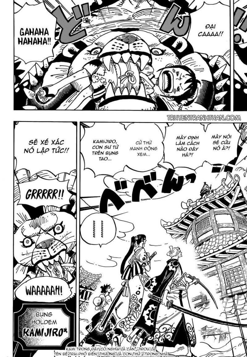 đảo hải tặc - one piece chapter 917 6