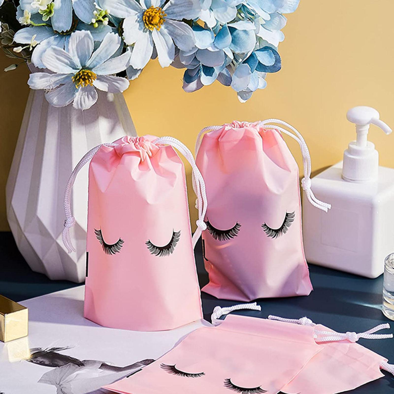 50x Travel Toiletry Makeup Pouch Waterproof with Drawstring Toiletry Bag