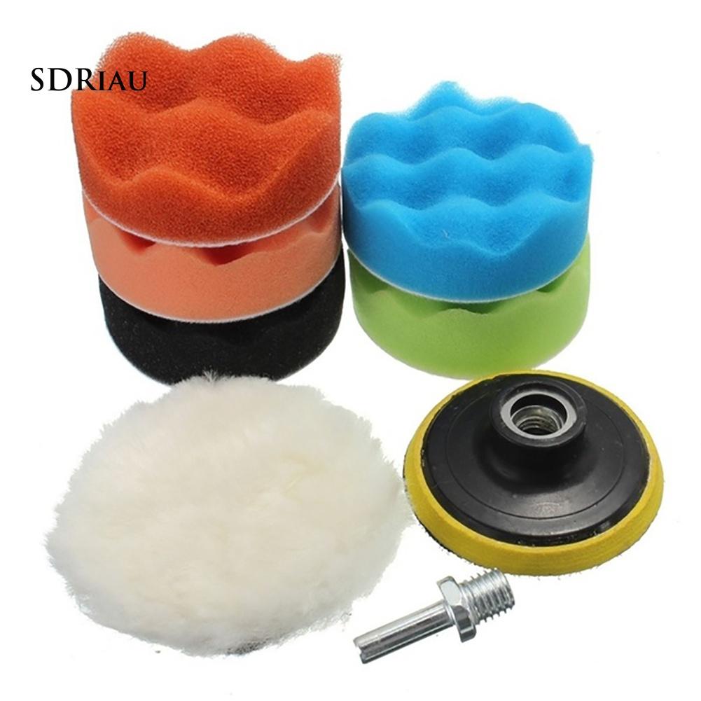 Set 7 Miếng Xốp 3 Inch Đánh Bóng Xe Hơi
