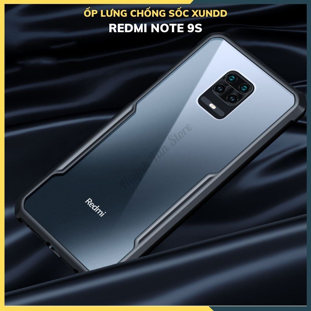 Ốp lưng chống sốc XUNDD cho redmi note 9s bảo vệ camera - hàng nhập khẩu