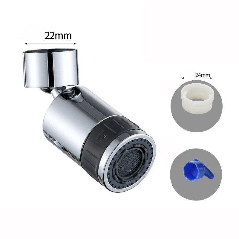 Đầu Vòi Tăng Áp Schmidt Loại 3 Đốt Chế Độ Xoay 360 Độ, Tiện Ích, Tạo Bọt, Hai Chế Độ Tiết Kiệm Nước-Hàng Chính Hãng