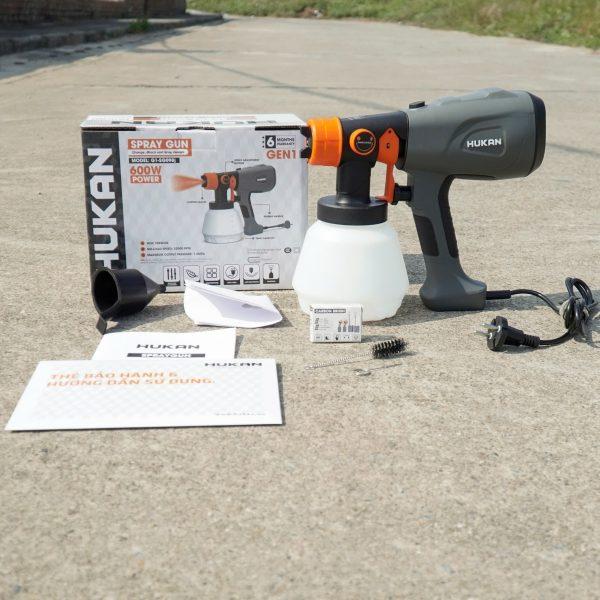 MÁY PHUN SƠN 600W G1-SG098J HUKAN -HÀNG CHÍNH HÃNG