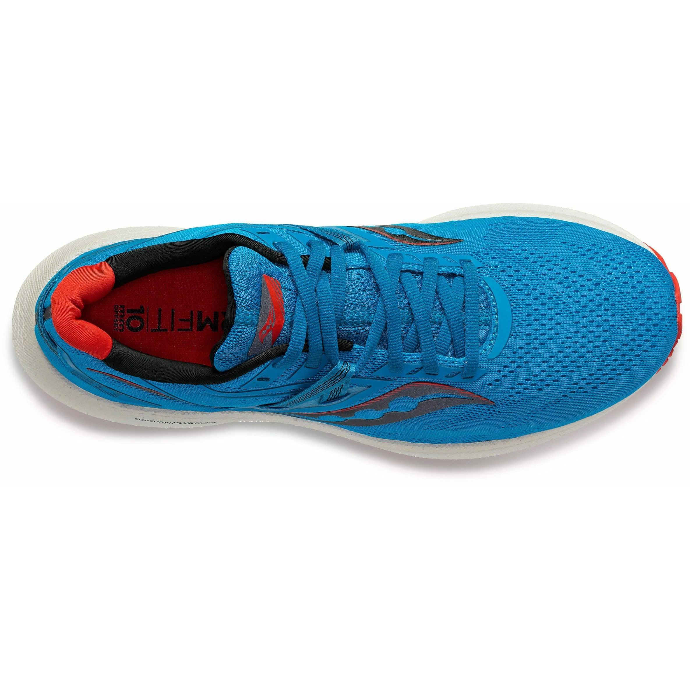 Giày Chạy Bộ Nam Saucony Triumph 20 - Ocean/Redrock - WIDE
