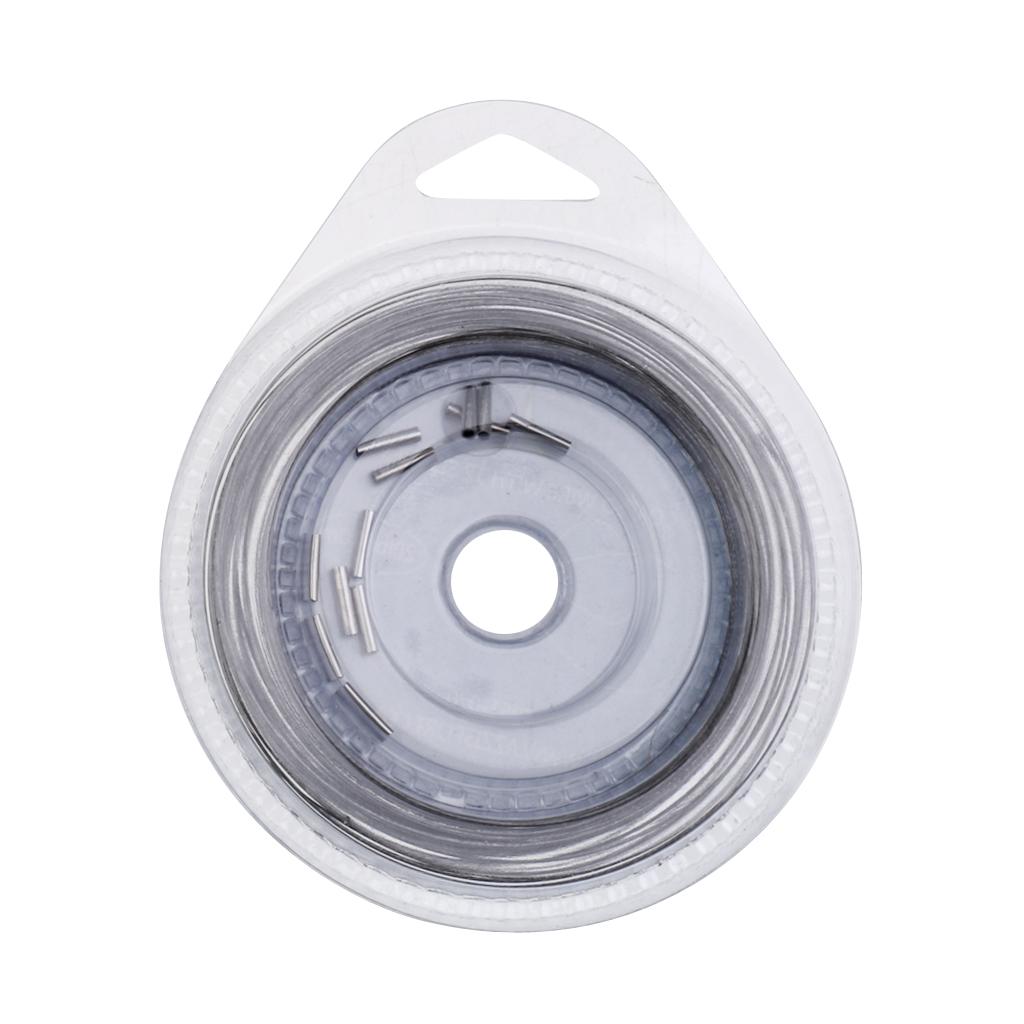 Stainless Steel Wire Lures Leader Trace Fishing Lines 10m 7 Strands