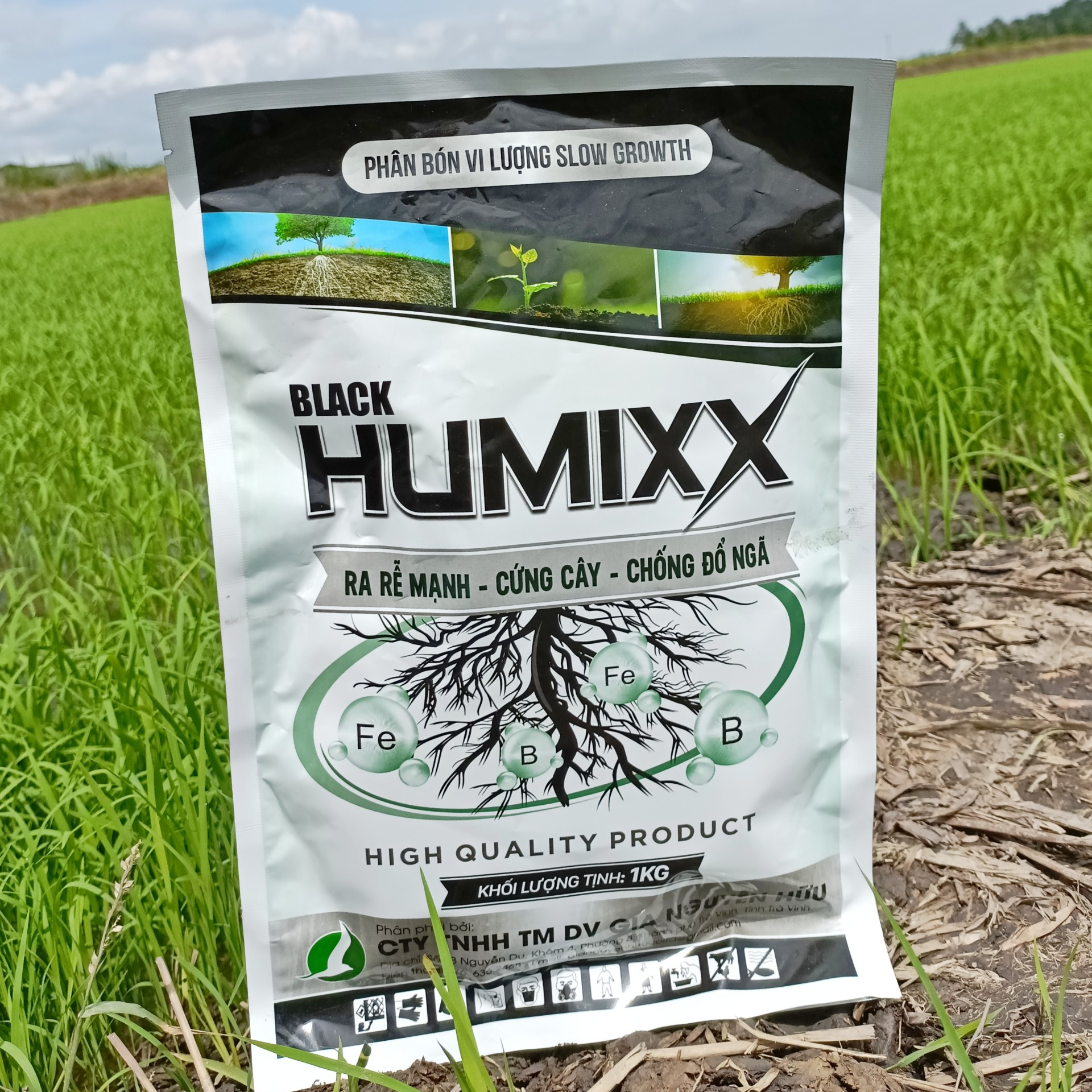 PHÂN BÓN HUMIC 1KG - DẠNG VẢY TAN CAO CẤP, DƯỠNG CÂY TỐT ĐẤT (HUMIXX)